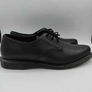 Dr. Martens Trulia Black Leather Oxfords